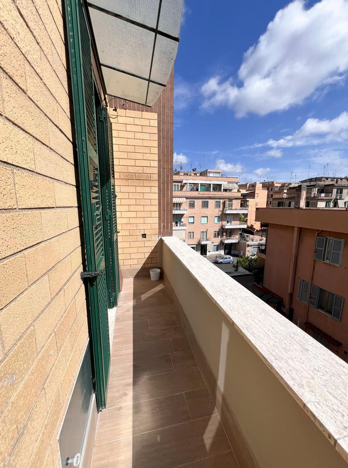 Ferienwohnung Attico Urbano Terrazza Su Roma Metro A Cornelia Exterior foto