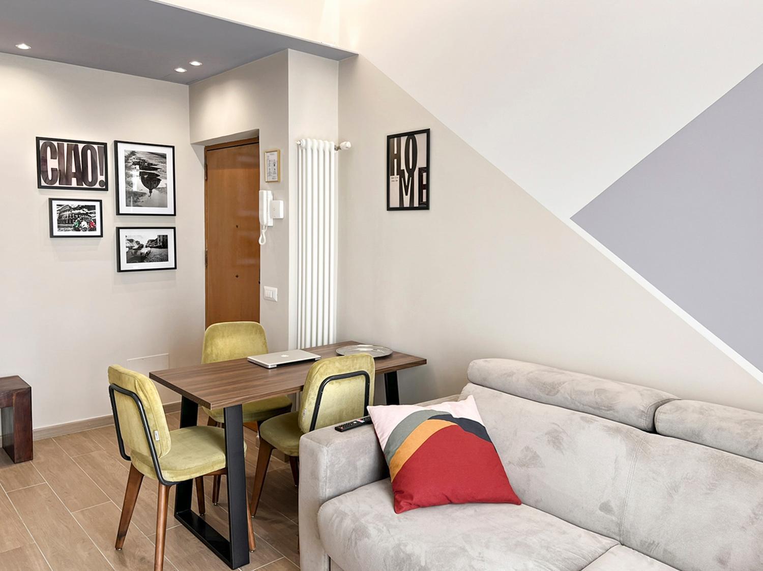 Ferienwohnung Attico Urbano Terrazza Su Roma Metro A Cornelia Exterior foto