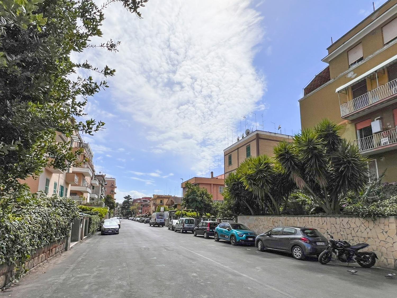 Ferienwohnung Attico Urbano Terrazza Su Roma Metro A Cornelia Exterior foto